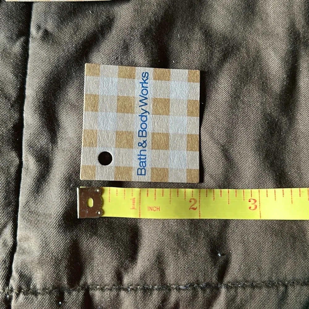 Bath & Body Works Small Cardboard Gingham Gift Tags